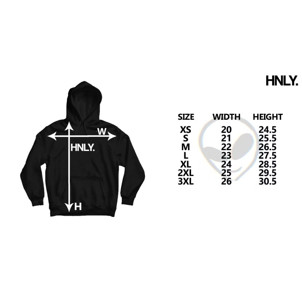 HNLY Logo in Yellow Hoodie